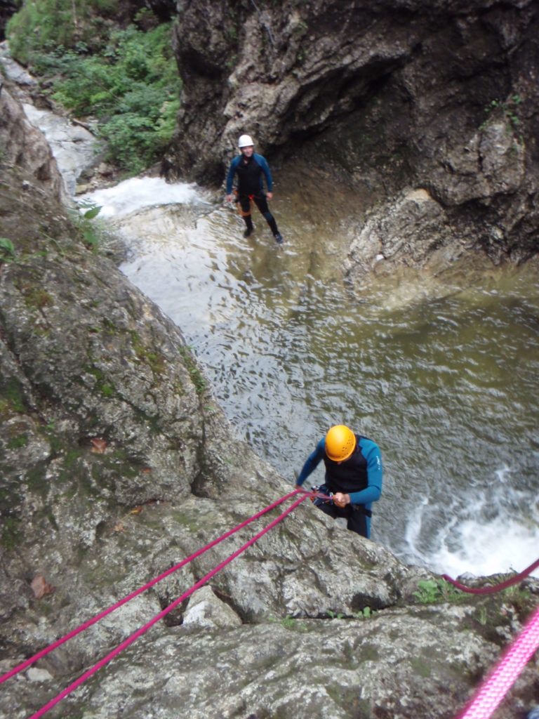 canyoning Ausztria túra