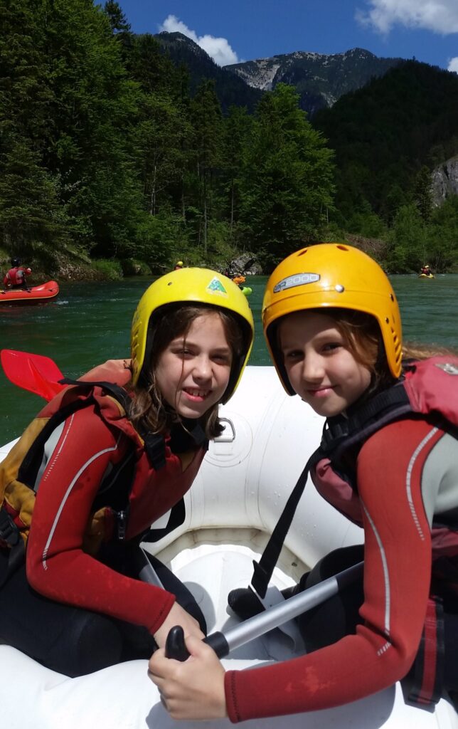 Családi rafting Ausztria