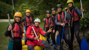 Családi Salza rafting eligazítás