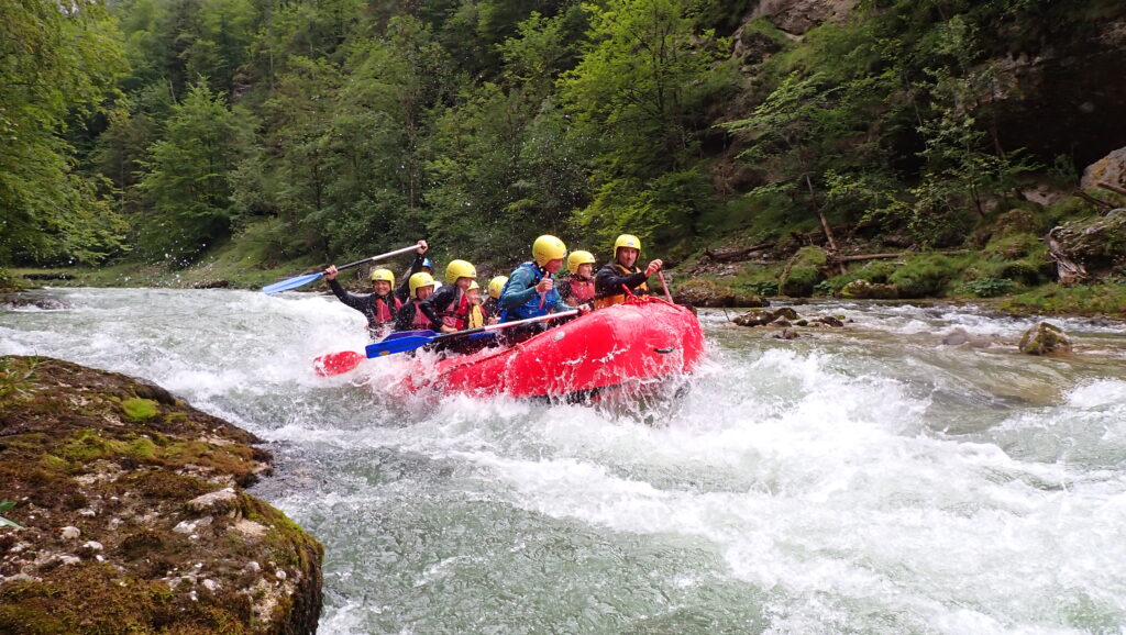 Rafting Salza vadvízi evezés